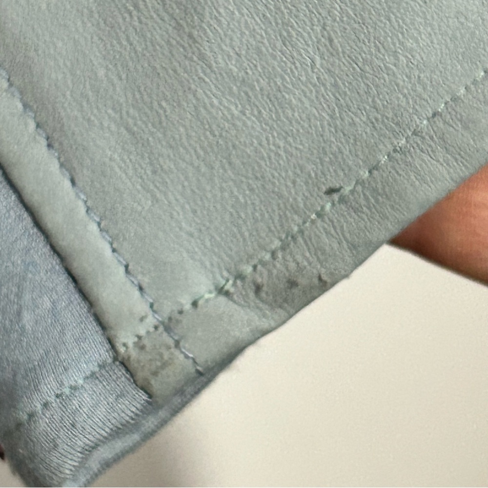 Lamarque Drape Front Leather Jacket - image 5